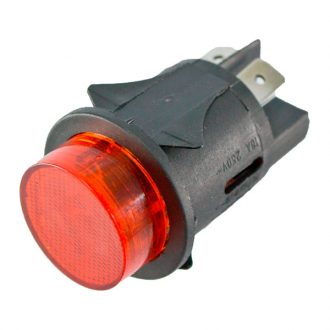 Interruptor com sinalizador Vermelho 230V