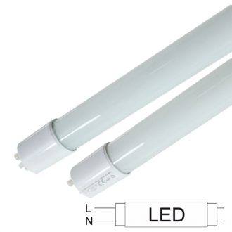 Lâmpada LED Tube 6400K T8 de 230V 18W