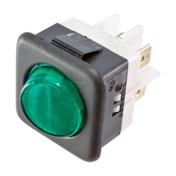 Interruprot com sinalizador Verde 230V