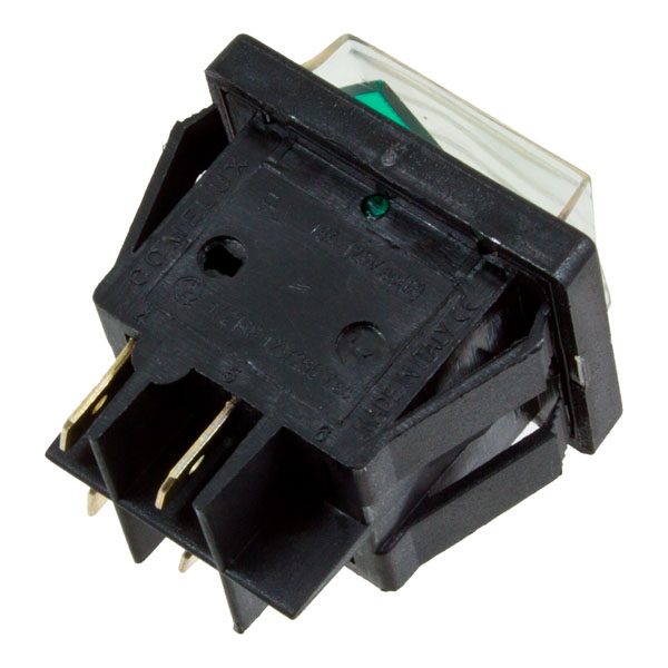 Interruptor Verde Bipolar 230V